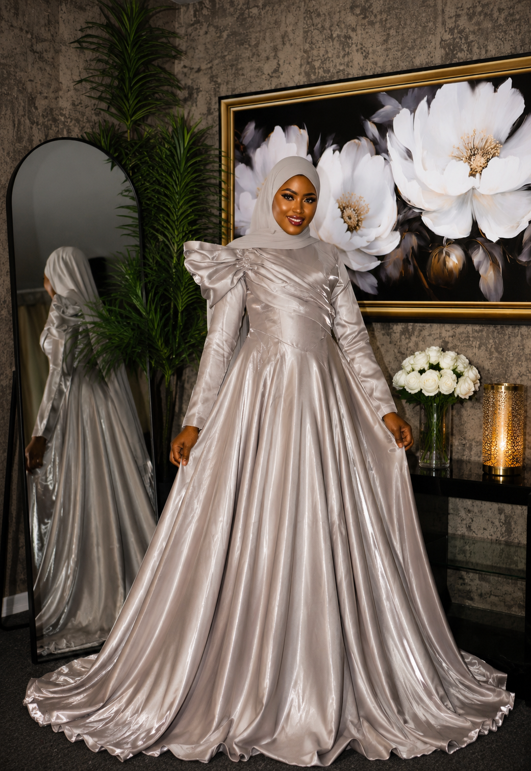 Gray Royale Gown