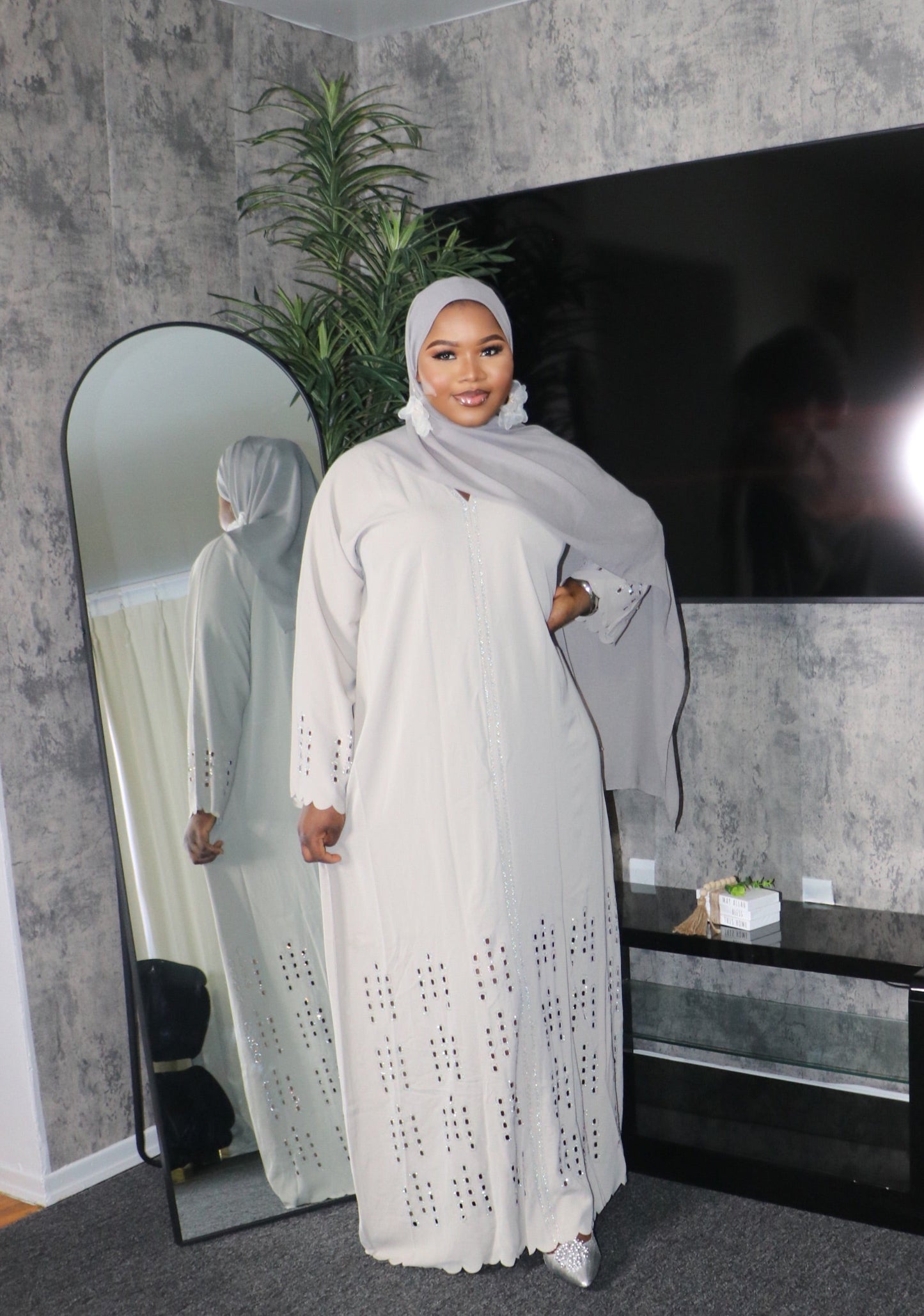 Creamy ~ Abaya Dress