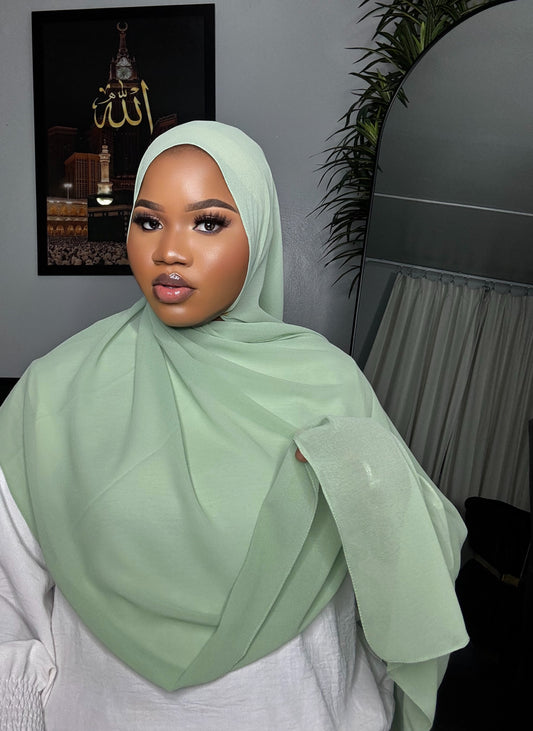 Light Green Chiffon