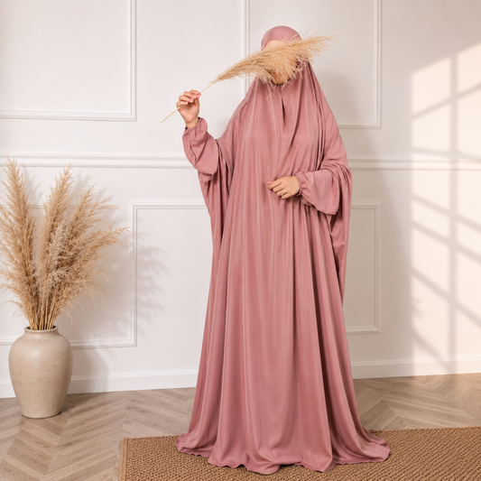 Light Pink One Piece Jilbab
