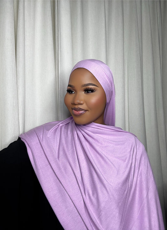 Lavender Jersey Hijab