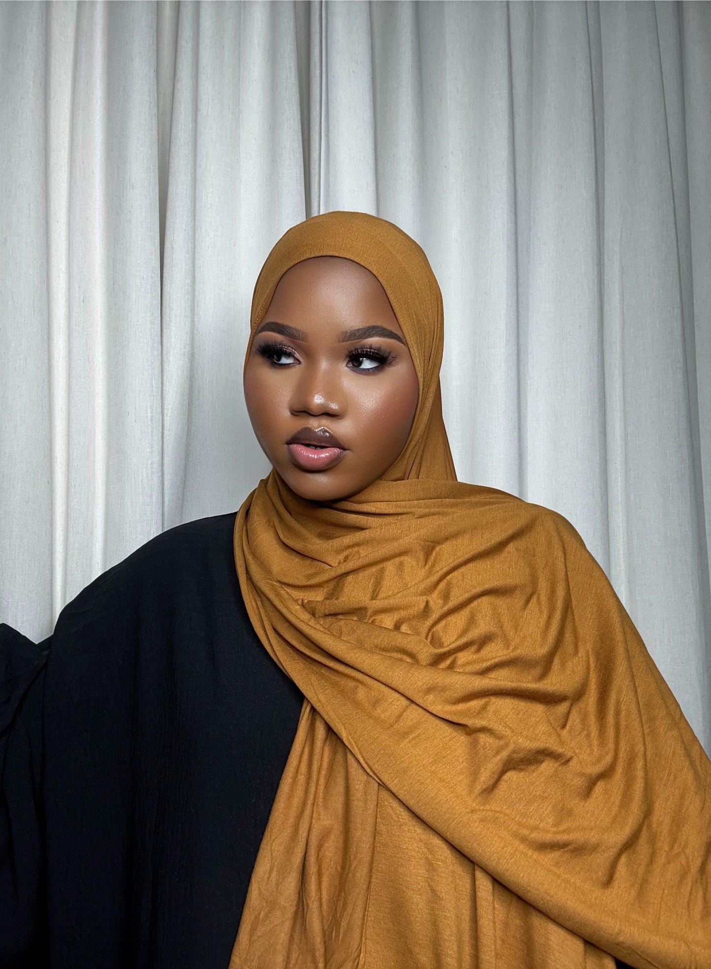 Golden Jersey Hijab