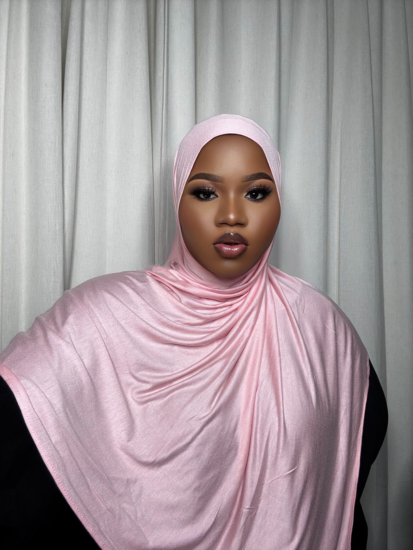 Jersey Hijab-Light Pink