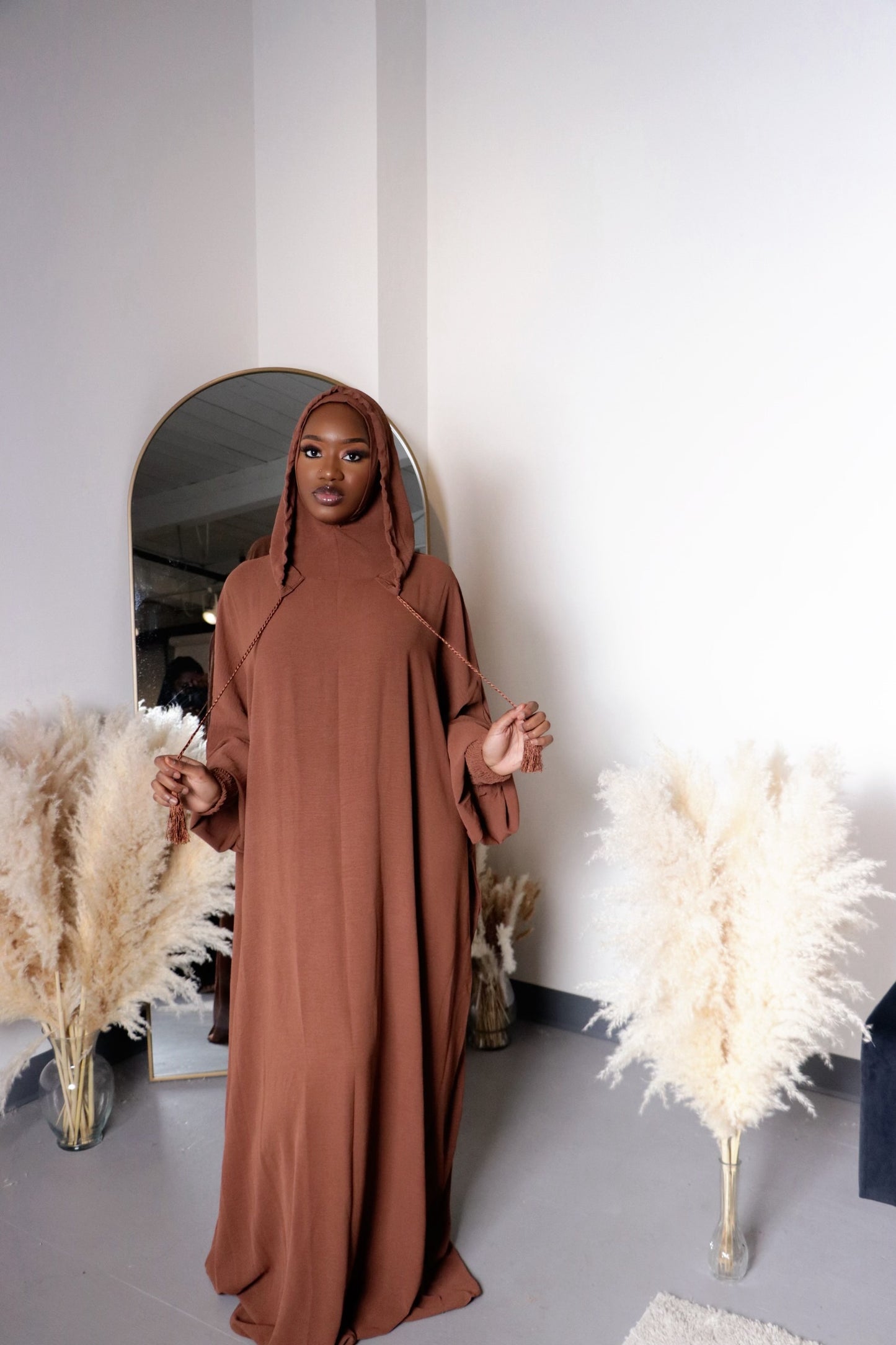 Coffee Hoodie Jilbab