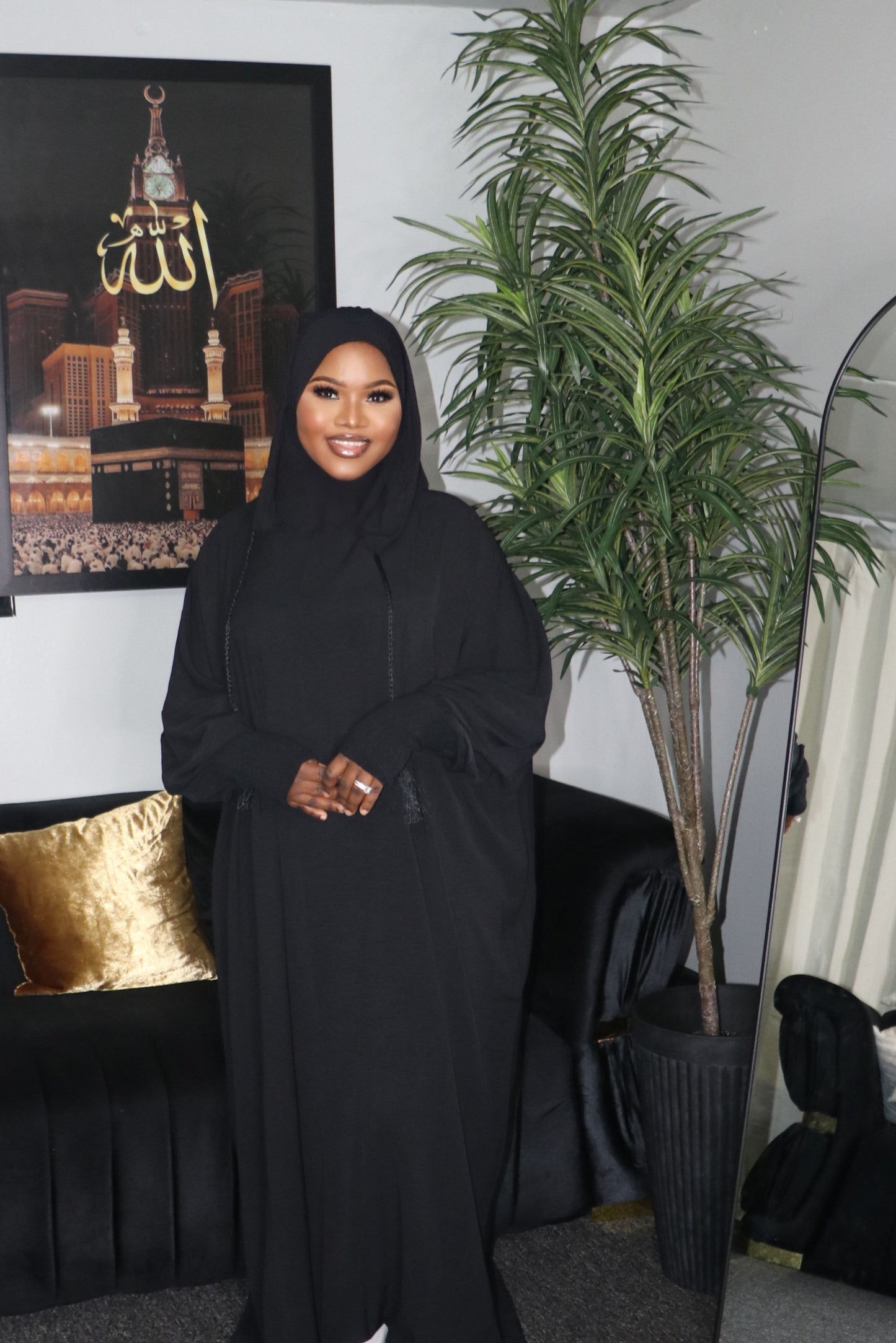 Black Hoodie Jilbab