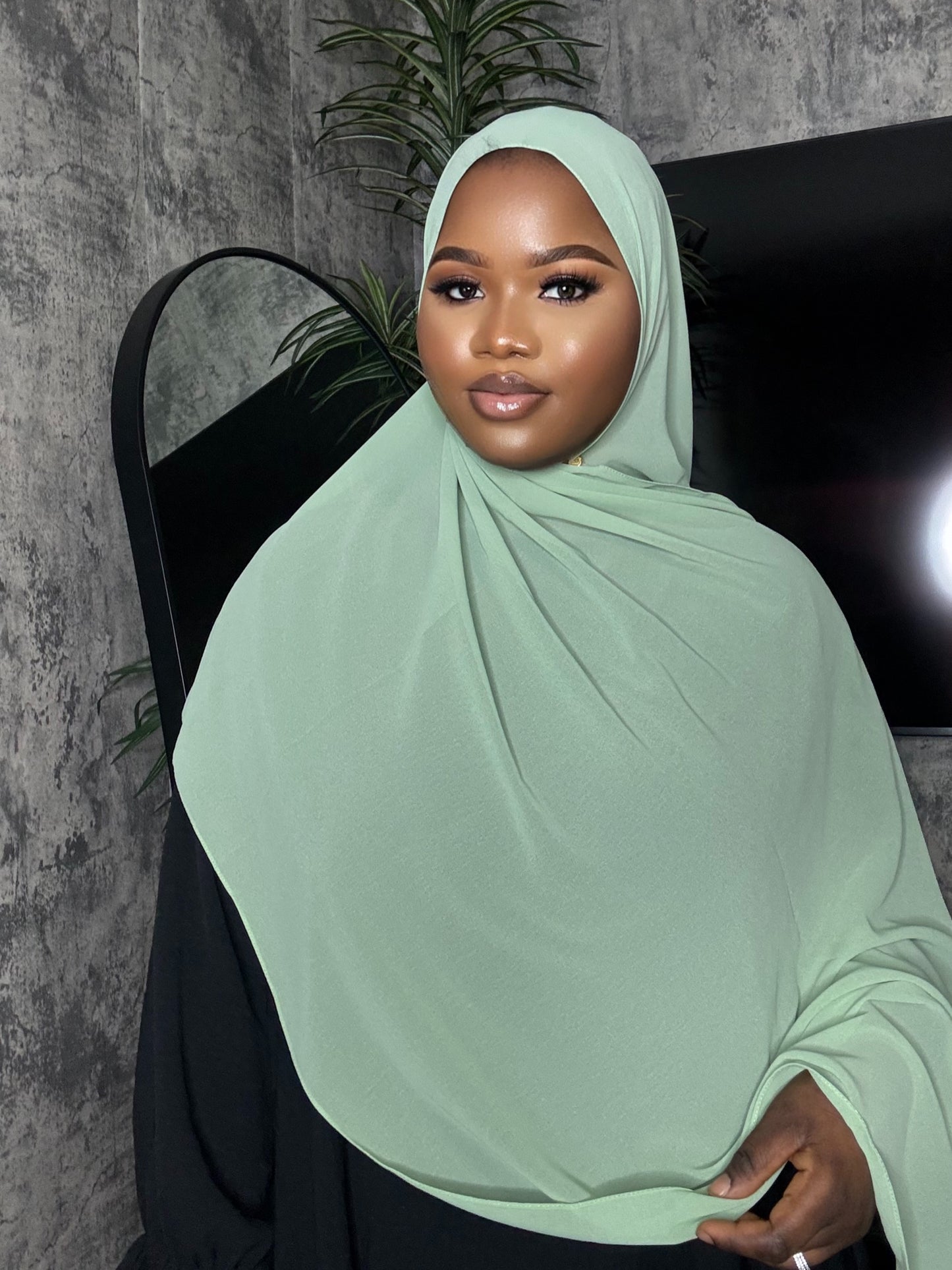 Light Green Chiffon