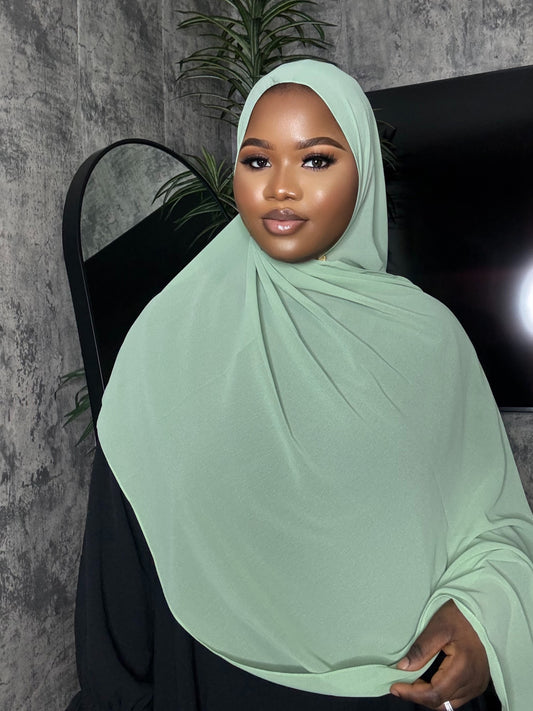 Light Green Chiffon