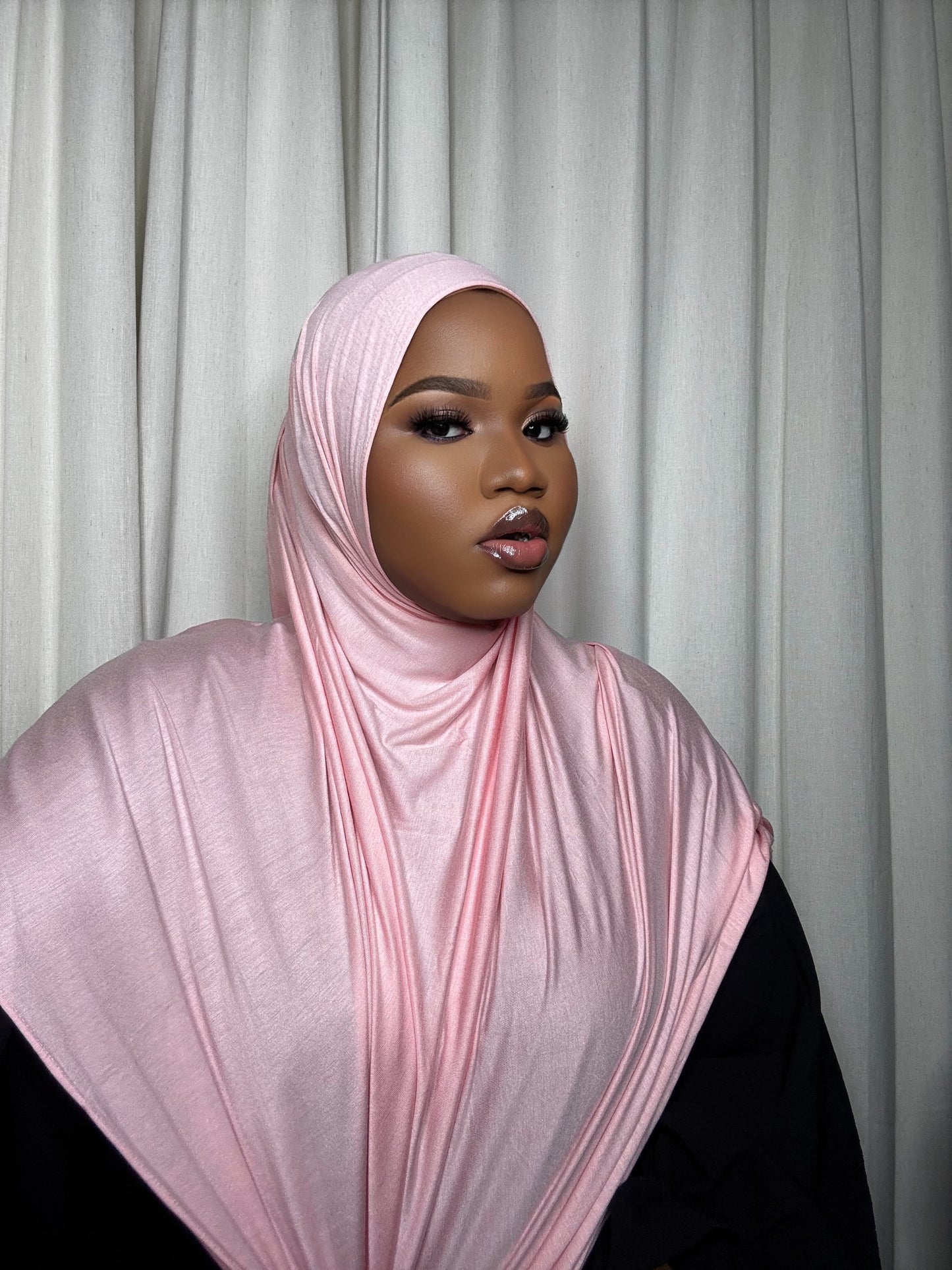Jersey Hijab-Light Pink