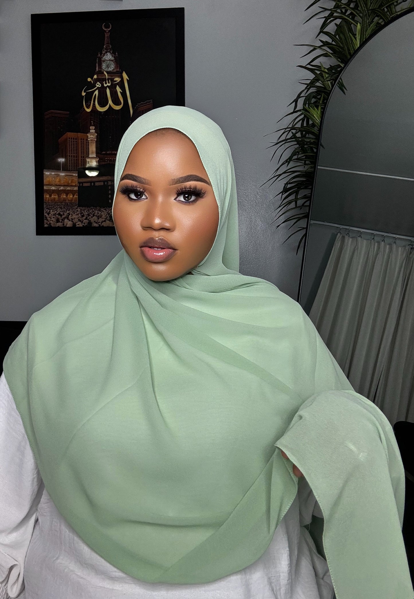 Light Green Chiffon