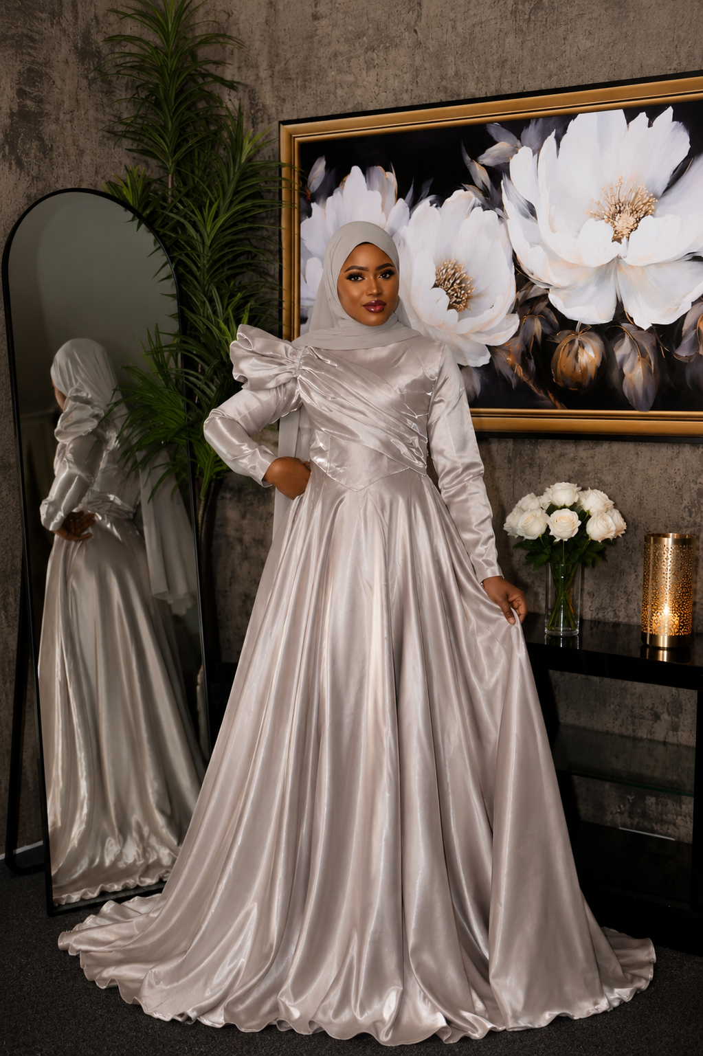 Gray Royale Gown