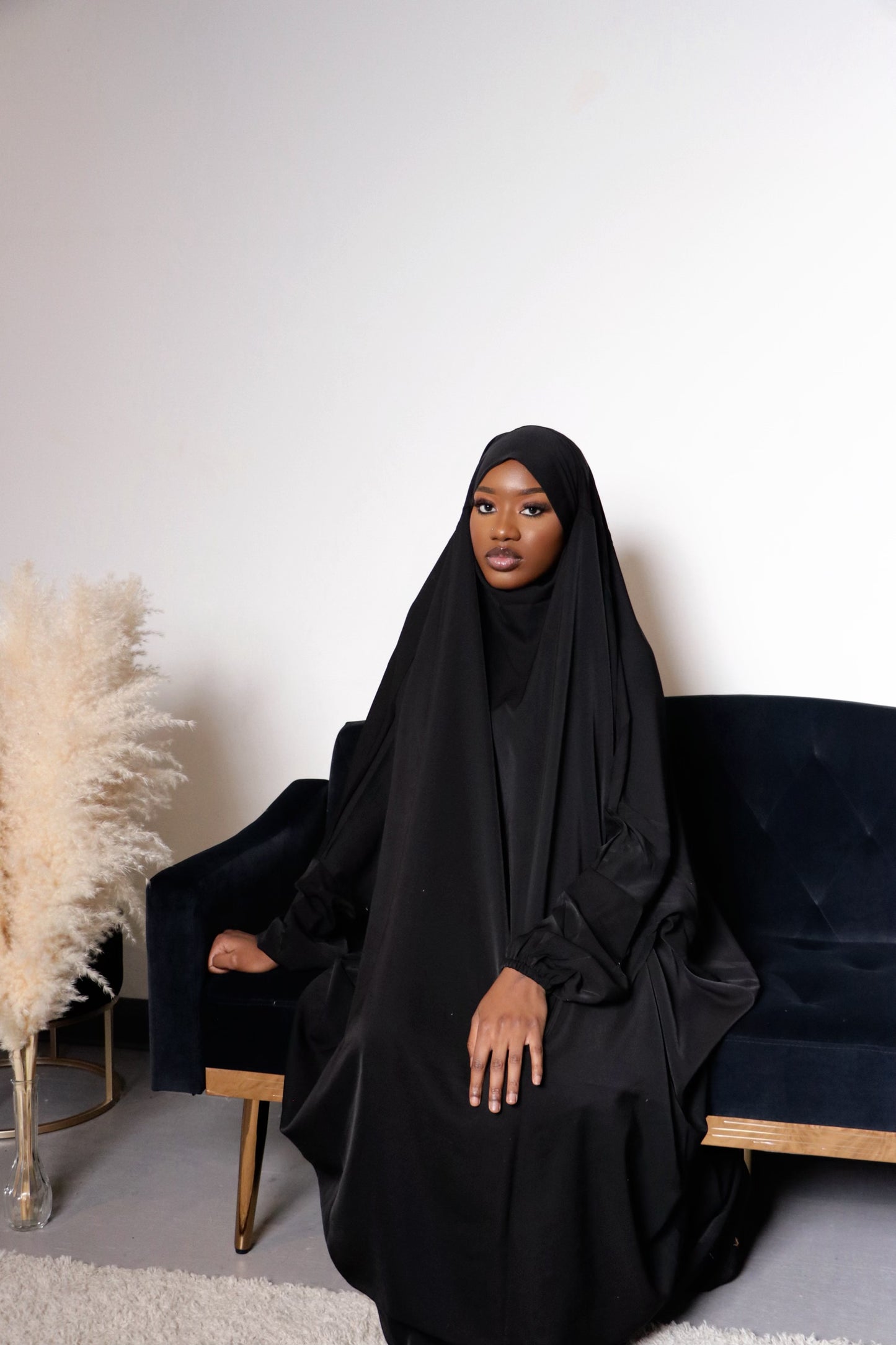 Black Two-Piece Jilbab
