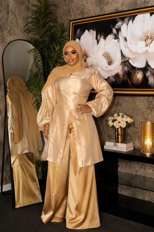 Golden Aura Pant Set